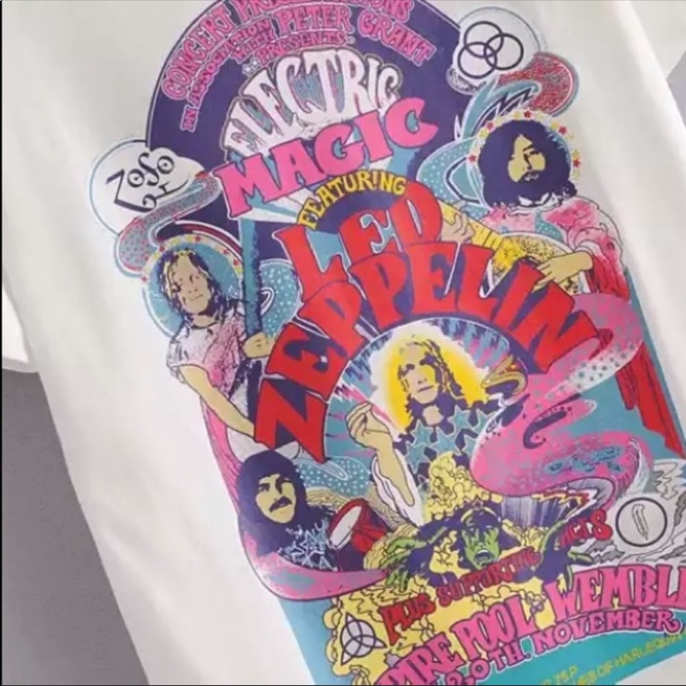 New! Led Zeppelin Electric Magic tee - Picture 4 of 9